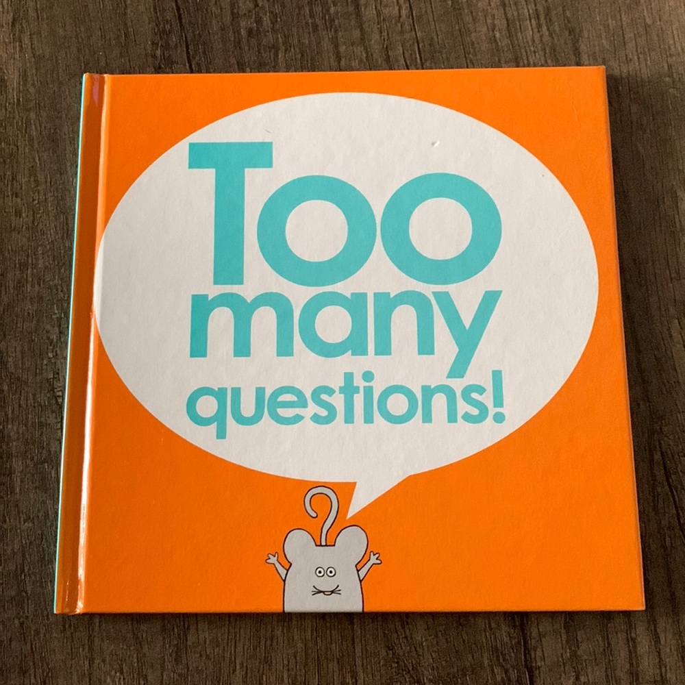 New! Too Many Questions Children’s Book